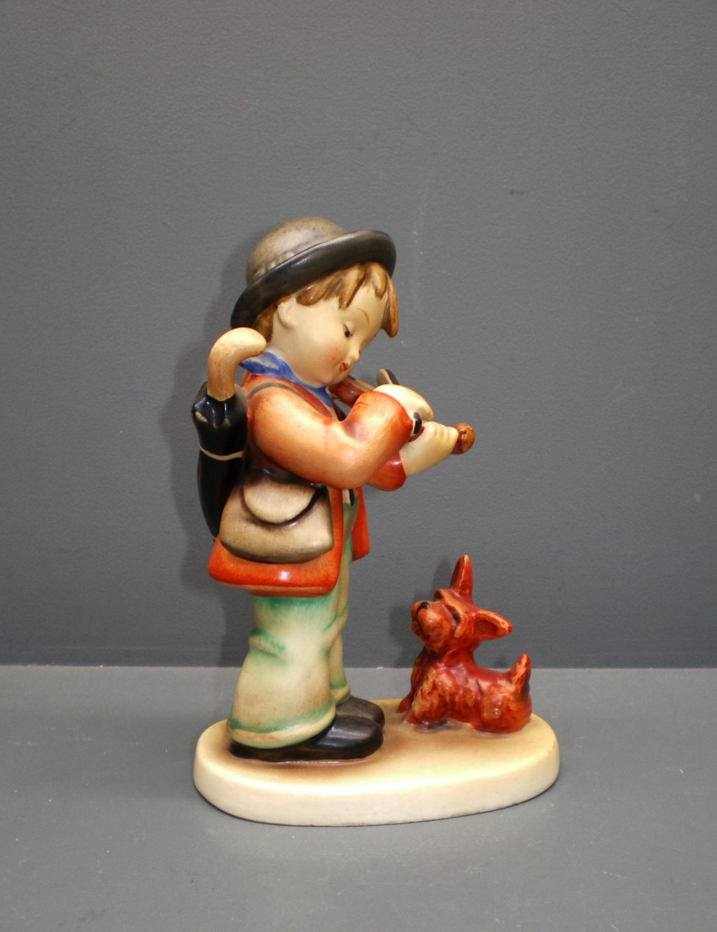 Goebel / Hummel Figur Geigerlein mit Hund / Puppy Love 1935 eBay