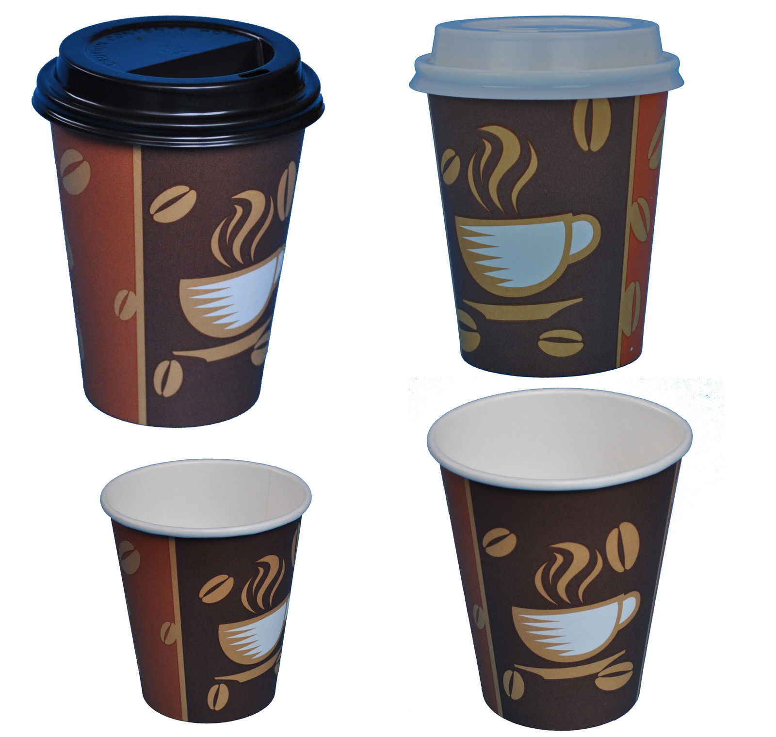 Hartpapier Coffee to go  Becher  Pappbecher Kaffeebecher mit  