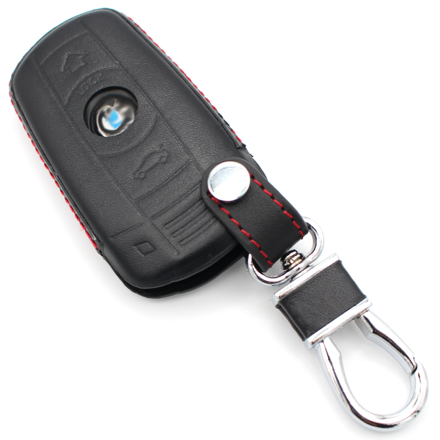 Leder Schlüssel Cover passend für BMW Schlüssel B4, B5