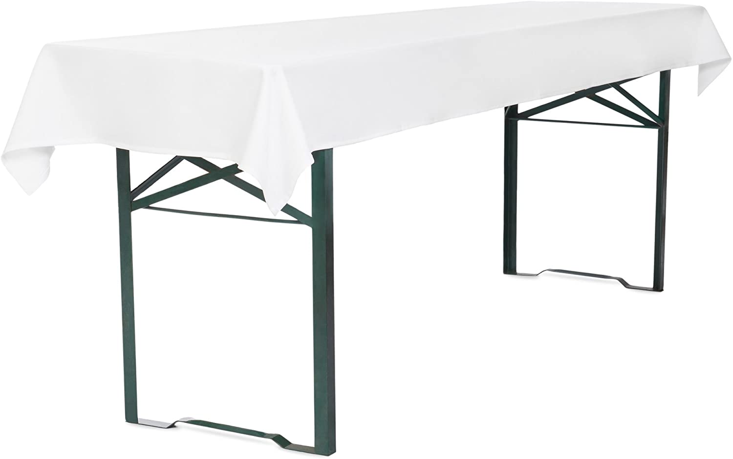 Tischdecke 250x100cm Universell als Biertischdecke 100% Polyester, waschbar